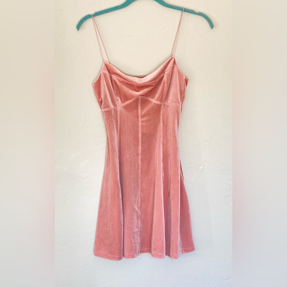 Urban Outfitters Velvet Mini Dress SZ Small
